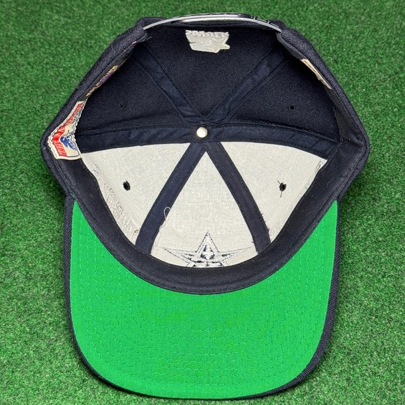 Vintage 90s Dallas Cowboys How Bout Them Cowboys Dynasty Starter Snapback Hat - Picture 5 of 7